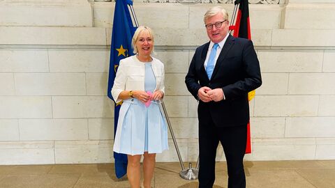 Ministerin Sinemus und Minister Althusmann Ministerin Sinemus und Minister Althusmann im Bundesrat
