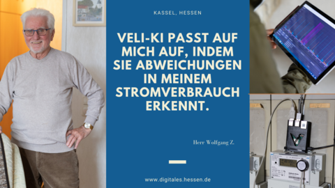 Veli-Care KI kann Senioren im Alltag unterstützen und vor Gefahren beschützen