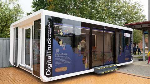 Der „DigitalTruck“ Der „DigitalTruck“