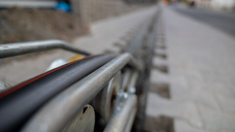 Verlegung von Leitungen