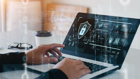 Symbolfoto Cybersicherheit am Computer Symbolfoto Cybersicherheit am Computer