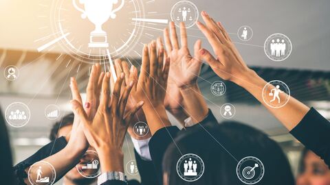 Symbolfoto digitaler Wettbewerb