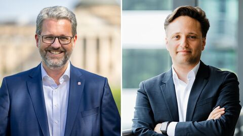 Patrick Burghardt und Ammar Alkassar