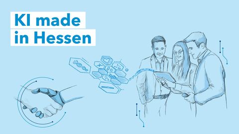 Symbolfoto KI made in Hessen
