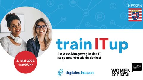 Plakat Veranstaltung trainITup