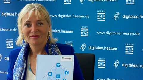 Digitalminsterin Sinemus mit dem Hessischen Digitalindex