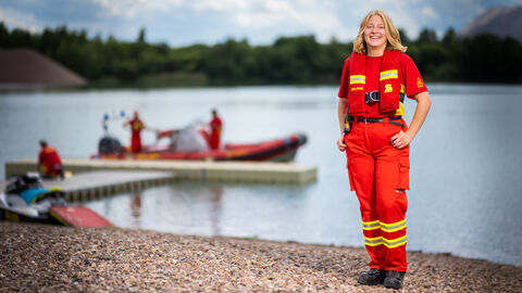 Jasmin Krell von der DLRG Jasmin Krell von der DLRG