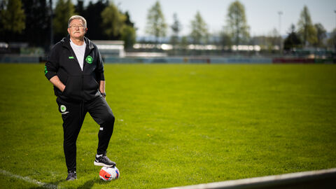 Rainer Daniel ist Platzwart beim SV St. Stephan Griesheim Rainer Daniel ist Platzwart beim SV St. Stephan Griesheim