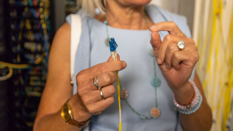 Digitalministerin Prof. Dr. Kristina Sinemus diskutiert über zunehmende Datenmengen und nachhaltige Rechenzentren