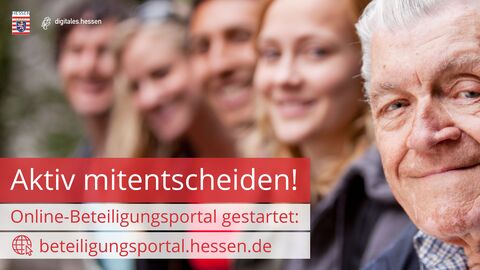 Aktiv mitentscheiden: Online-Beteiligungsportal gestartet.