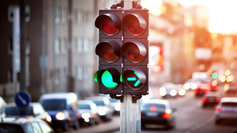 Digitale Ampelschaltung Künstliche Intelligenz