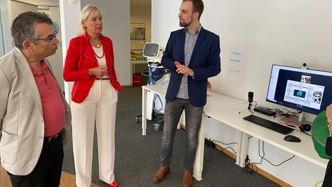 Hessens Digitalministerin eröffnet „Schulungs- und Anwenderzentrum“ im Kompetenzzentrum für Telemedizin und E-Health 