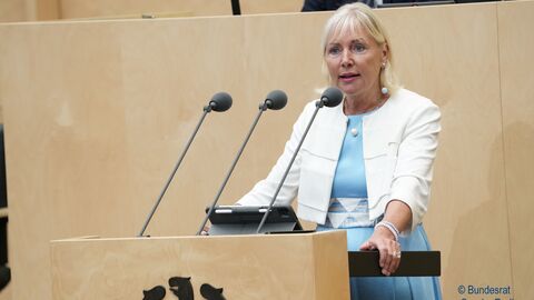 Digitalministerin Sinemus im Bundesrat Digitalministerin Sinemus im Bundesrat