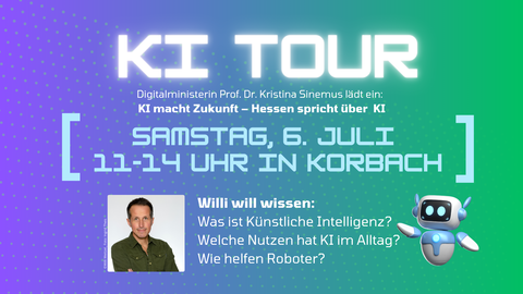 „KI macht Zukunft – Hessen spricht über Künstliche Intelligenz“ KI-Tour in Korbach