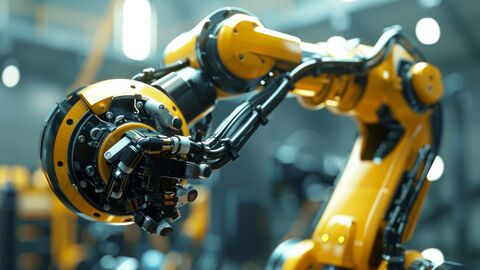 Roboterarm in der Fertigung